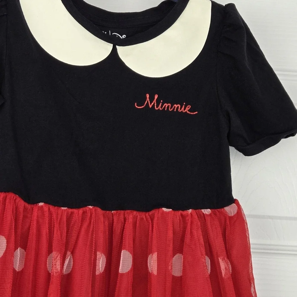 Baby Gap X Disney Girls Minnie Mouse‎ Tulle Dress Size 5 Costume Dress Up